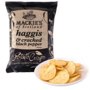 英国进口： MACKIE’S 哈得斯 薯片-黑胡椒味 40g/袋*10件