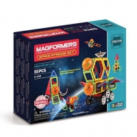 MAGFORMERS  太空系列 益智磁力积木55件套