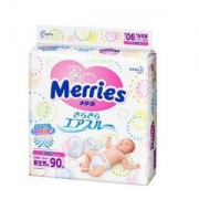 kao 花王 Merries 妙而舒 婴儿纸尿裤 NB90片 *4件