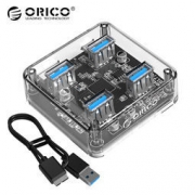 奥睿科（ORICO）USB3.0分线器 一拖四多接口集线器HUB转换器