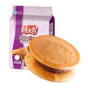 回头客 早餐零食夹心蛋糕点心面包手撕 铜锣烧香芋味160g*10件