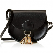 THE CAMBRIDGE SATCHEL 女士迷你真皮单肩流苏包