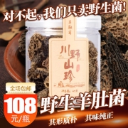 川野 野生羊肚菌干 40g