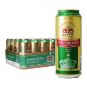 BARBAROSSA 凯尔特人 拉格啤酒 500ml 24听  *2件