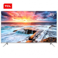 TCL 49A660U 49英寸4K液晶平板电视（银） 1899元包邮