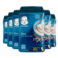 Gerber 嘉宝 大米米粉1段6个月 227g/罐*6件