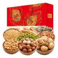 俏香阁 坚果年货礼盒2019款 流光溢彩坚果礼盒1503g