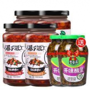 吉香居 暴下饭牛肉酱4瓶+2瓶酸菜