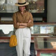 UNIQLO 优衣库 410207 女士优质长绒棉衬衫