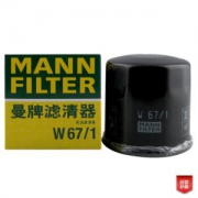 MANNFILTER 曼牌 W67/1 机油滤清器 *7件 +凑单品