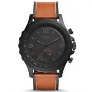 化石（Fossil）  Q Nate 智能手表 皮革