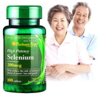 普丽普莱 天然补硒片 防癌抗癌 延缓衰老 100粒