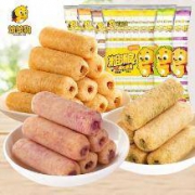 双11预售：笨笨狗 粗粮米果零食大礼包 54支*6包