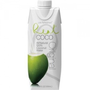 Real coco 瑞欧 天然椰子水进口NFC果汁饮料 330ml*12瓶