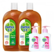 滴露 消毒液 1.15L*2瓶*2件+滴露 衣物除菌液 3L*2瓶