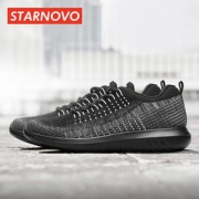 双星旗下中高端品牌 starnovo 飞织软底运动鞋