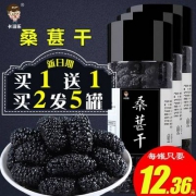 卡滋乐 特级免洗桑葚干250g*2罐