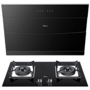 Midea 美的 J57+Q370B 侧吸式抽油烟机 烟灶套装