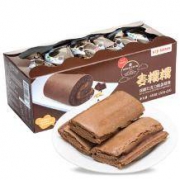 马来西亚原装进口 过山车麦糯糯浓醇巧克力味蛋糕卷 480g