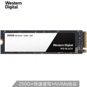 WD 西部数据 Black 3D NVMe M.2 2280 固态硬盘 250GB