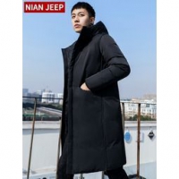 吉普盾 男长款防风棉服 仿丝绒 119元包邮（299-180）