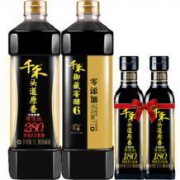 双11预售：千禾 头道原香酱油1L+御藏6年窖醋1L+150ml*2瓶