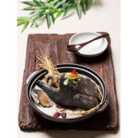 缘琳山 金蝉黑鸡 乌骨母鸡 净重1000g/只