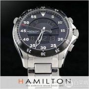 降40刀，Hamilton 汉密尔顿 卡其航空系列 H64554131 飞行计时石英男表 新低$419