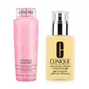 LANCOME 兰蔻 清滢柔肤水 粉水 400ml+CLINIQUE 倩碧 无油款黄油 125ml