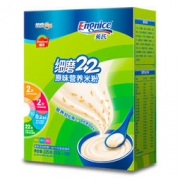 Engnice 英氏  婴幼儿米糊 细磨2+2营 原味 225g（辅食添加初期-36个月适用）*5件