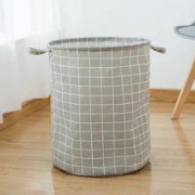德具 布艺脏衣收纳桶 小号 45*35cm