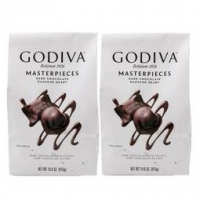 Godiva 歌帝梵 软心夹心黑巧克力 415g*2袋 199元包邮