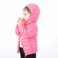 北极绒 儿童轻薄款连帽羽绒服