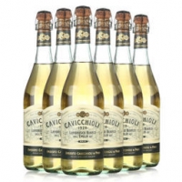 限地区：CAVICCHIOLI 卡维留里 蓝布鲁斯科 甜白低泡葡萄酒 750ml*6瓶 *2件 130元包邮（双重优惠，合65元/件）