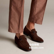 限尺码，Clarks 其乐 Gilman Bit 男士真皮乐福鞋 Prime会员免费直邮含税