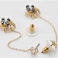 Swarovski 施华洛世奇Magnetic 蜜蜂耳链耳环