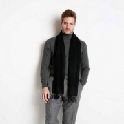 镇店之宝，苏格兰百年奢侈羊绒品牌 Johnstons of Elgin  100%羊绒围巾 WA16 多色