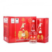 金六福 双福星 52度 浓香型白酒 475ml*6瓶 *4件