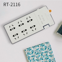 劳特（ROTOR）  PC合金插排 6孔 线长1.8m
