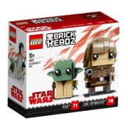LEGO 乐高 BrickHeadz 方头仔系列 41627 星球大战绝地师徒套装