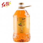 红号 非转基因物理压榨 花生油 4L
