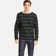 UNIQLO 优衣库 411321 男士横条T恤