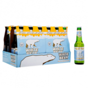 Harboe 哈尔博 白熊 桃子口味 麦芽饮料330ml*24瓶*2件