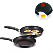 双11预售：Tefal 特福 红点技术 平底不粘锅24cm+28cm