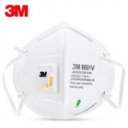 3M 9001V/9002V 呼吸阀口罩 3只装