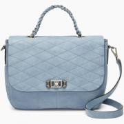 Rebecca Minkoff JE T'AIME 女士真皮信使包 中号