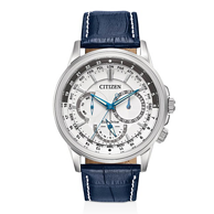 低于海淘！Citizen 西铁城 Calendrier系列 Eco-Drive 男士光动能腕表BU2020-02A