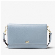 Michael Kors Pebbled 淡蓝色挎包