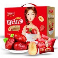 松鼠铺子 每日红枣餐即食新疆特产礼盒 1000g