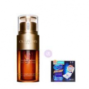 预售： CLARINS 娇韵诗 双萃赋活修护精华 30ml 9月新版+尤妮佳化妆棉